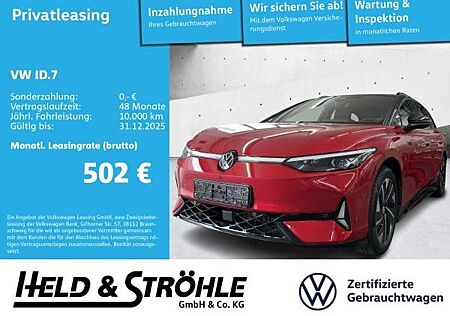 VW ID.7 Volkswagen Tourer GTX 4M PANO AHK MATRIX HuD WÄPU H/K
