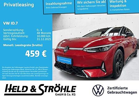 VW ID.7 Volkswagen Tourer GTX 4M PANO AHK MATRIX HuD WÄPU H/K