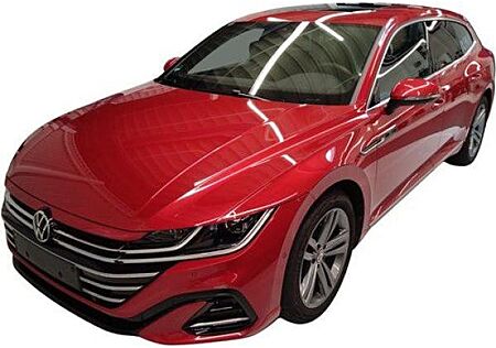 VW Arteon Volkswagen Shooting Brake R-Line 2.0 TDI DSG - AHK IQ Light Area View SHZ ACC Discover Pro 8-fach bereift DAB+ LM