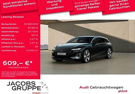 Audi A6 e-tron 2xS Line/0,25%/V-Spiegel/Pano/Luftf./Matrix/HuD/AHK/20Zoll