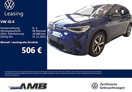 VW ID.4 Volkswagen GTX h/AHK/Navi/Pano/Wärmepumpe/01.30Garantie
