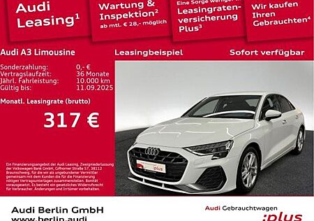 Audi A3 Limousine S line 30 TFSI 6-Gang
