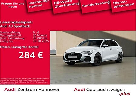 Audi A3 Sportback 30 1.5 TFSI Sline AHK Matrix LED virtual Cockpit Sportsitze
