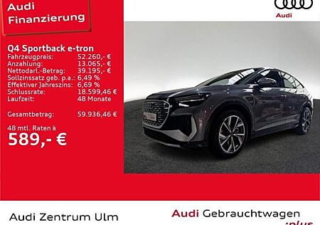Audi Q4 e-tron 45 Sportback S-Line AHK HuD PANO NAVI