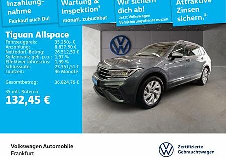 VW Tiguan Allspace Volkswagen 2.0 TDI DSG Life 7-Sitzer Navi Rückfahrkamera LED