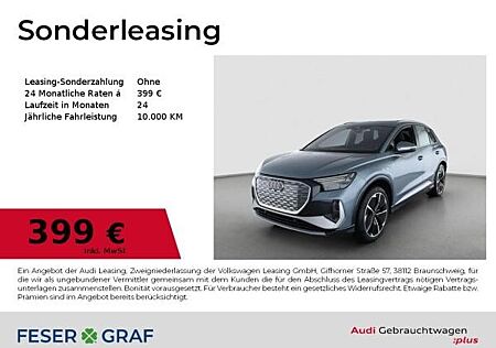 Audi Q4 e-tron 55 qu.- S line - PANO - MATRIX - SONOS