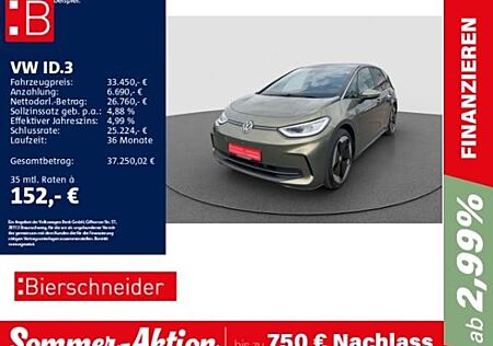 VW ID.3 Volkswagen Pro S 20 DCC MATRIX HuD 360