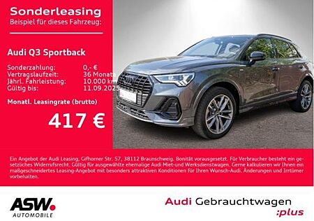 Audi Q3 Sportback S line 35TFSI Navi LED AHK ACC PDC // SOFORT VERFÜGBAR!!!
