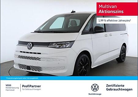 VW T7 Multivan Volkswagen Multivan Lang AHK Vis-a-Vis Standhzg