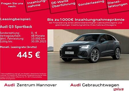 Audi Q3 Sportback S line 35 TFSI AHK ACC SIDEASSIST