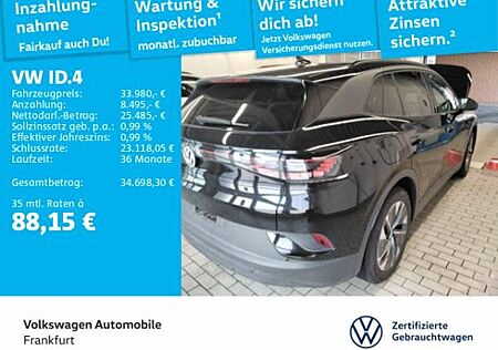 VW ID.4 Volkswagen Pure Performance mit Infotainment-Paket Navi IQ.LIGHT - LED-Matrix-Scheinwerfer Sprachbedienung