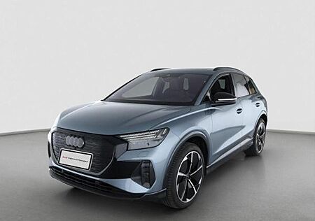 Audi Q4 e-tron 55 quattro, Pano, S line Interieur, AHK, Matrix, 21 Zoll, Optikpaket Schwarz, 8-Fach bereift