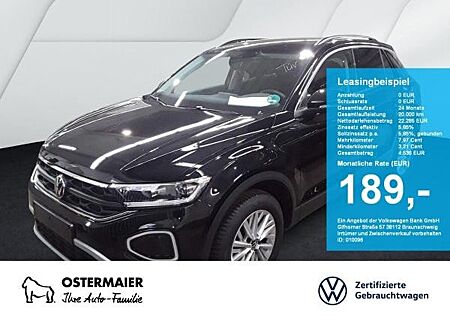 VW T-Roc Volkswagen LIFE 1.0TSI NAVI+VC.2xPDC.LED.APP-C.SHZ.DAB+.USB