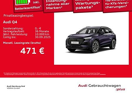 Audi Q4 e-tron Q4 55 e-tron qu. 2xS LINE/W-PUMPE/MATRIX/ACC/AHK