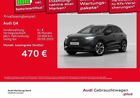 Audi Q4 e-tron Q4 45 e-tron quattro 2x S line Nav AHK Sound Cam