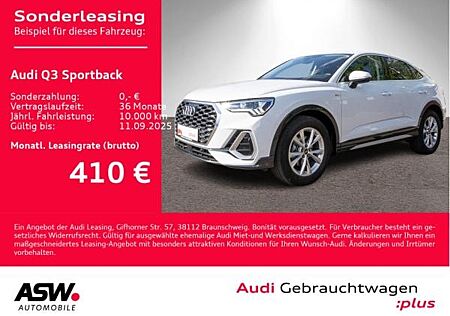 Audi Q3 Sportback S line 35TFSI Navi LED AHK ACC SHZ // SOFORT VERFÜGBAR!!!