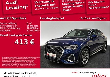 Audi Q3 Sportback S line 40 TFSI qu. S tr. AHK PDC