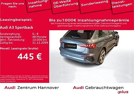 Audi A3 Sportback 35 TFSI S line Matrix Leder ACC Navi virtual