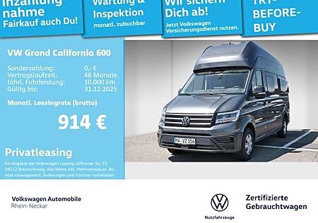 VW Grand California Volkswagen 600 2.0 TDI AHV LED Navi uvm