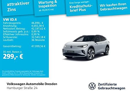 VW ID.4 Volkswagen GTX 4M IQ.LIGHT AHK HUD AREA PANO HARMAN