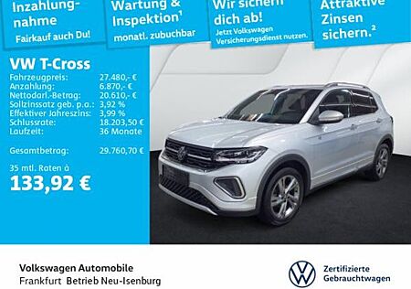 VW T-Cross Volkswagen 1.5 TSI DSG R-Line Navi IQ.Light DAB+ FrontAssist