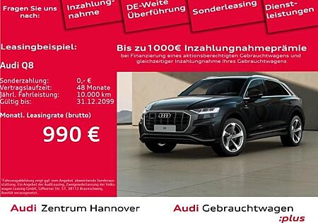 Audi Q8 S line 55 TFSI quattro Pano Matrix AHK B&O Kamera