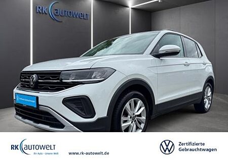 VW T-Cross Volkswagen Life 1.0 TSI DSG LED Navi Rückfahrkamera 17 Zoll