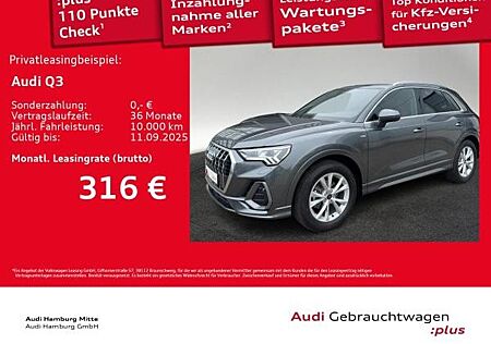 Audi Q3 35 TFSI S line S tronic AHK Sitzhzg Navi Matrix