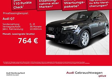 Audi Q7 50 TDI S line quattro AHK Luft HeadUp 7Sitzer