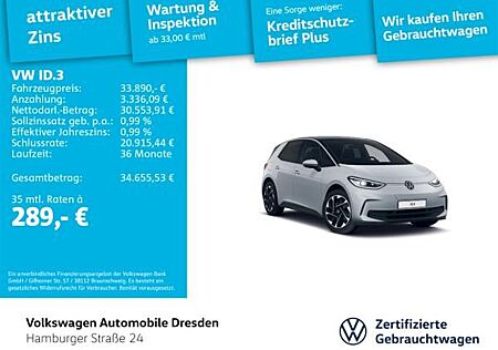 VW ID.3 Volkswagen Pro