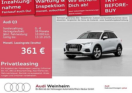 Audi Q3 35 TFSI LED Plus Kamera Navi S-tronic AHK vorb. uvm
