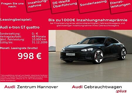 Audi e-tron GT quattro Matrix B&O Pano Luft Kamera
