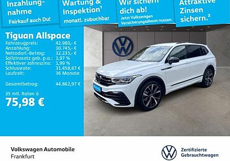 VW Tiguan Allspace Volkswagen 2.0 TSI DSG R-Line 4Motion Navi AHK IQ.LIGHT - LED-Matrix-Scheinwerfer Standheizung