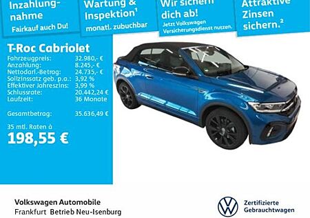 VW T-Roc Volkswagen Cabriolet 1.5 TSI DSG R-Line Navi AHK Spurhalteassistent DAB+