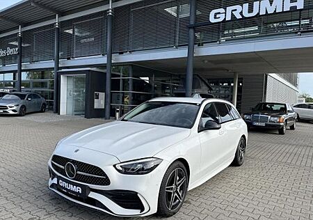 Mercedes-Benz C 300 d T AMG mit NIGHT+MEMORY+DISTRONIC+BURMESTER+AMBILIGHT+2 Jahre Garantie