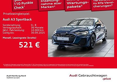 Audi A3 Sportback 35 TFSI S tronic S line Navi Sound