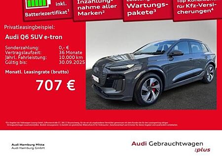 Audi Q6 e-tron 55 quattro S line Matrix Sitzhzg