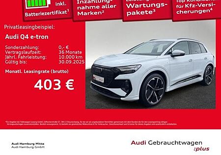 Audi Q4 e-tron 45 S line AHK Wärmepumpe Matrix