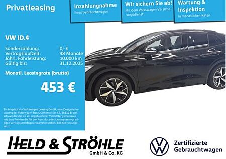 VW ID.4 Volkswagen GTX 4M IQ-LED WÄPU 20" SPORTPAKET ACC NAVI