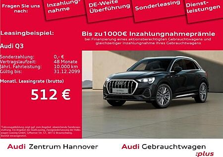 Audi Q3 S line 45 TFSIe LED Navi Teilleder virtual DAB