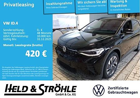 VW ID.4 Volkswagen Pro IQ-LED WÄPU AHK NAV ACC DAB+