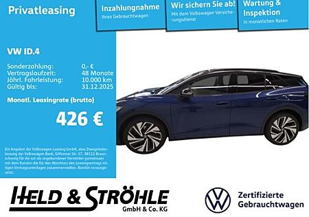 VW ID.4 Volkswagen GTX 4M IQ-LED WÄPU PANO AHK 21" H/K AR-HuD