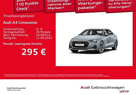 Audi A3 Limousine 30 TFSI S tronic NAVI/KAMERA/LED