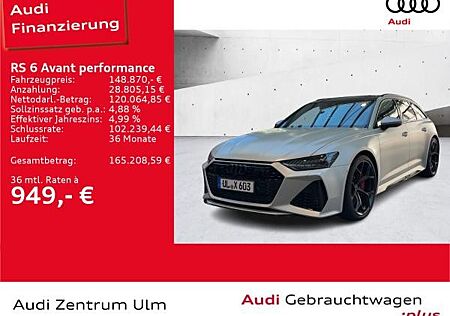 Audi RS6 Avant performance MATT 22 DYNAMIK PANO STHZ