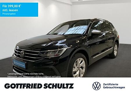 VW Tiguan Allspace Volkswagen LIFE TDI DSG AHK SITZHEIZUNG NAVI LED 7-SITZE