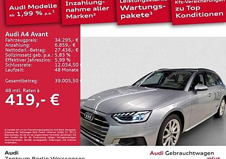 Audi A4 Avant 35 TFSI S-TRO*ADVANCED*LED*RFK*NAVI*SHZ