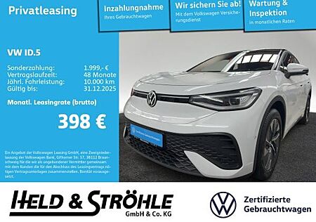 VW ID.5 Volkswagen Pro IQ-LED WÄPU PANO AHK KAM ACC DAB
