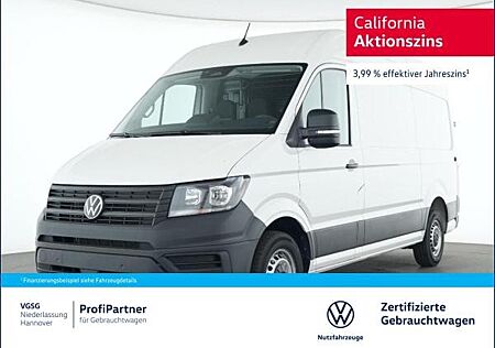 VW Crafter Volkswagen 35 Kasten Mittel Neues Modell Klima Kamera