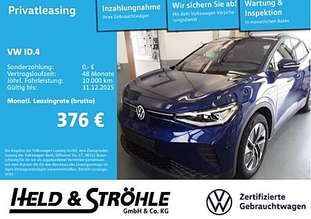 VW ID.4 Volkswagen Pro IQ-LED WÄPU AHK AR-HuD 360° ACC
