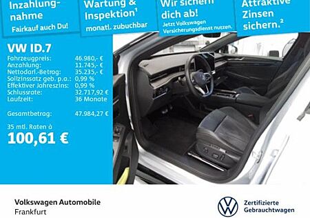 VW ID.7 Volkswagen Pro Navi IQ.Light DAB+ FrontAssist